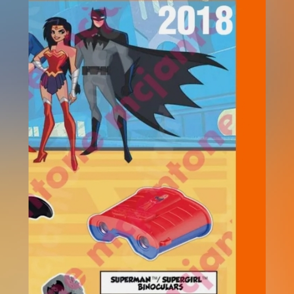 2/$20 DC Justice League Action Toy Superman/Supergirl Binoculars 2018 Toy #5